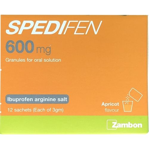 SPEDIFEN 600MG SACHETS 12,S