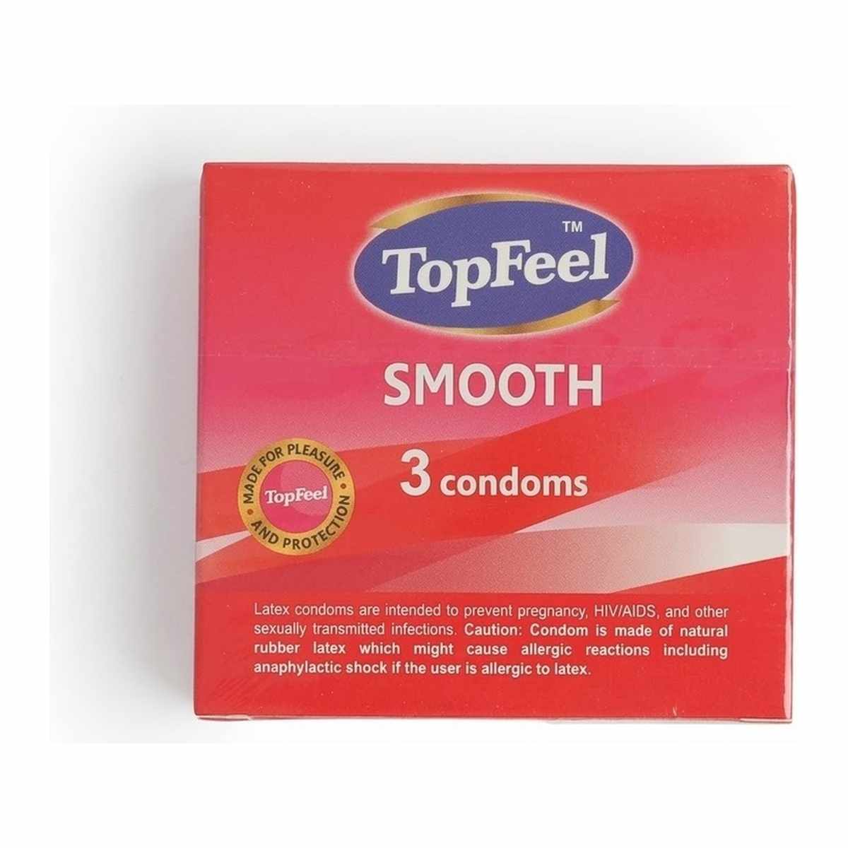 TOPFEEL CONDOMS SMOOTH 3S