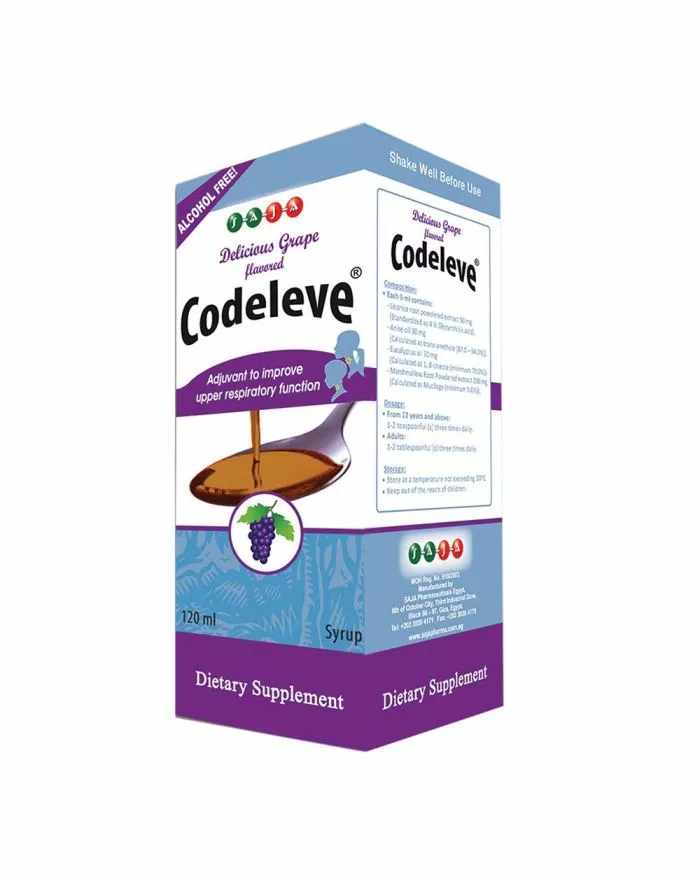 CODELEVE ALC FREE DRY COUGH SYRUP 120ML