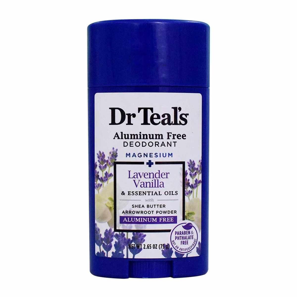 DR TEALS ALUMINUM FREE LAVENDER VANILLA DEO 75G