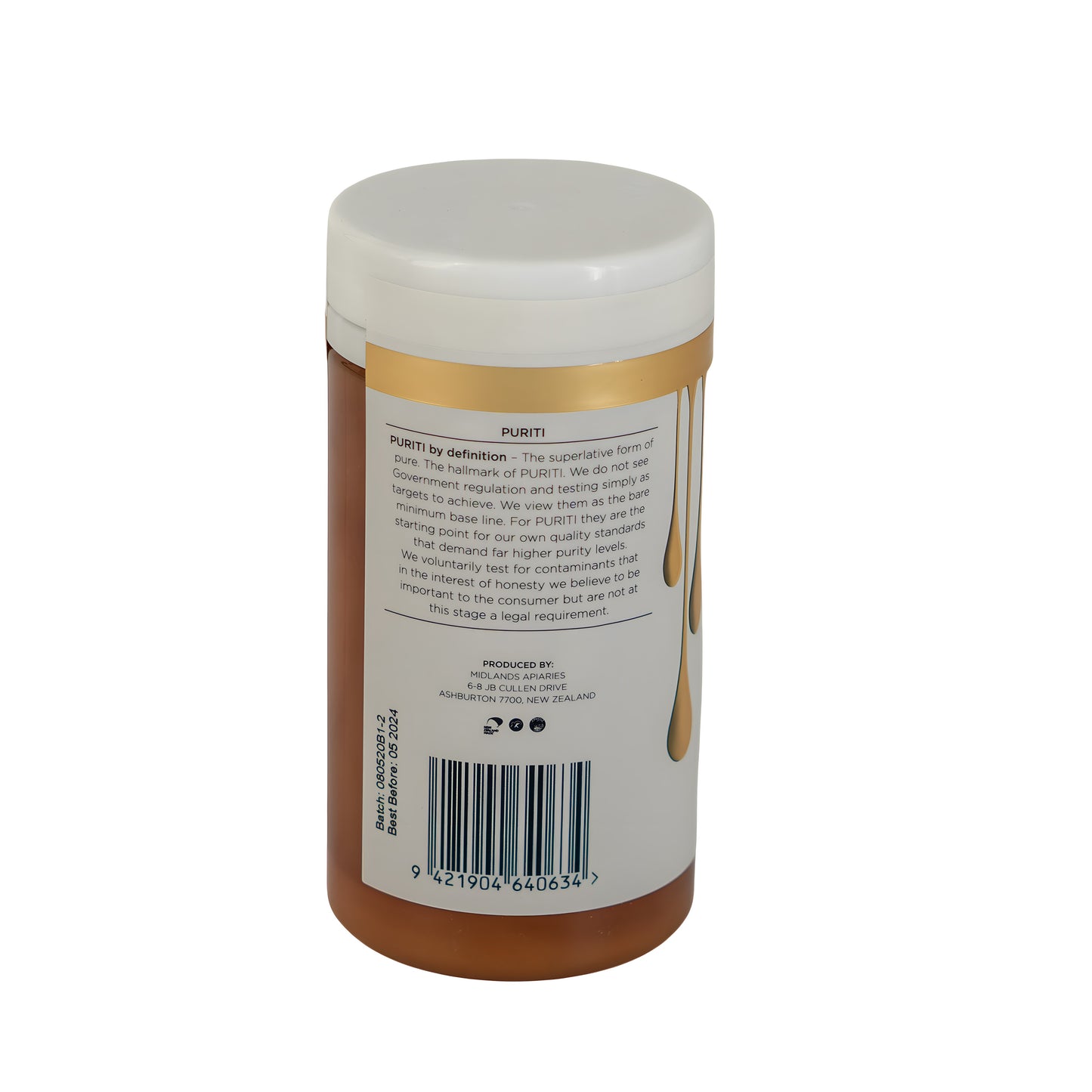 Puriti Manuka Honey Umf8+ (200+Mgo) 500G