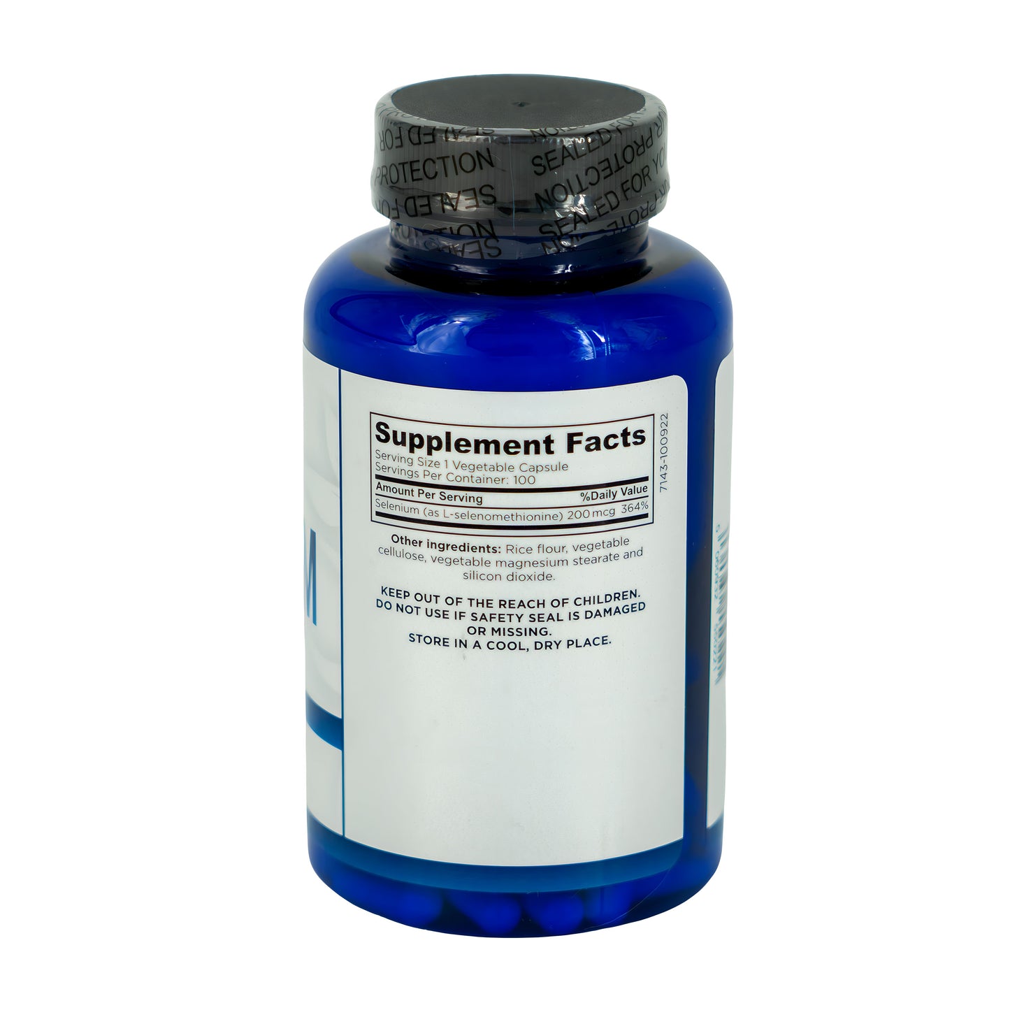 Wellness Way Selenium 200Mcg 100Cap