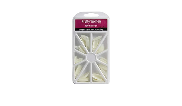Pretty Women Nail Tr3Fp, 100 Pieces