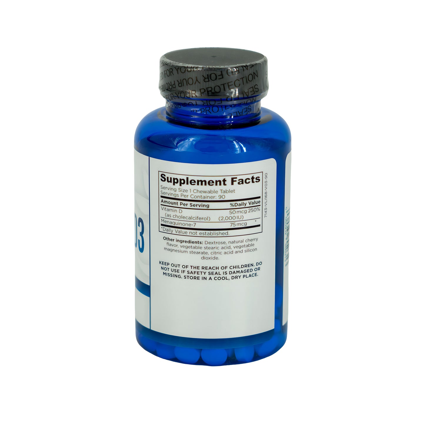 Wellness Way Vit D3 W/K2 90Tab