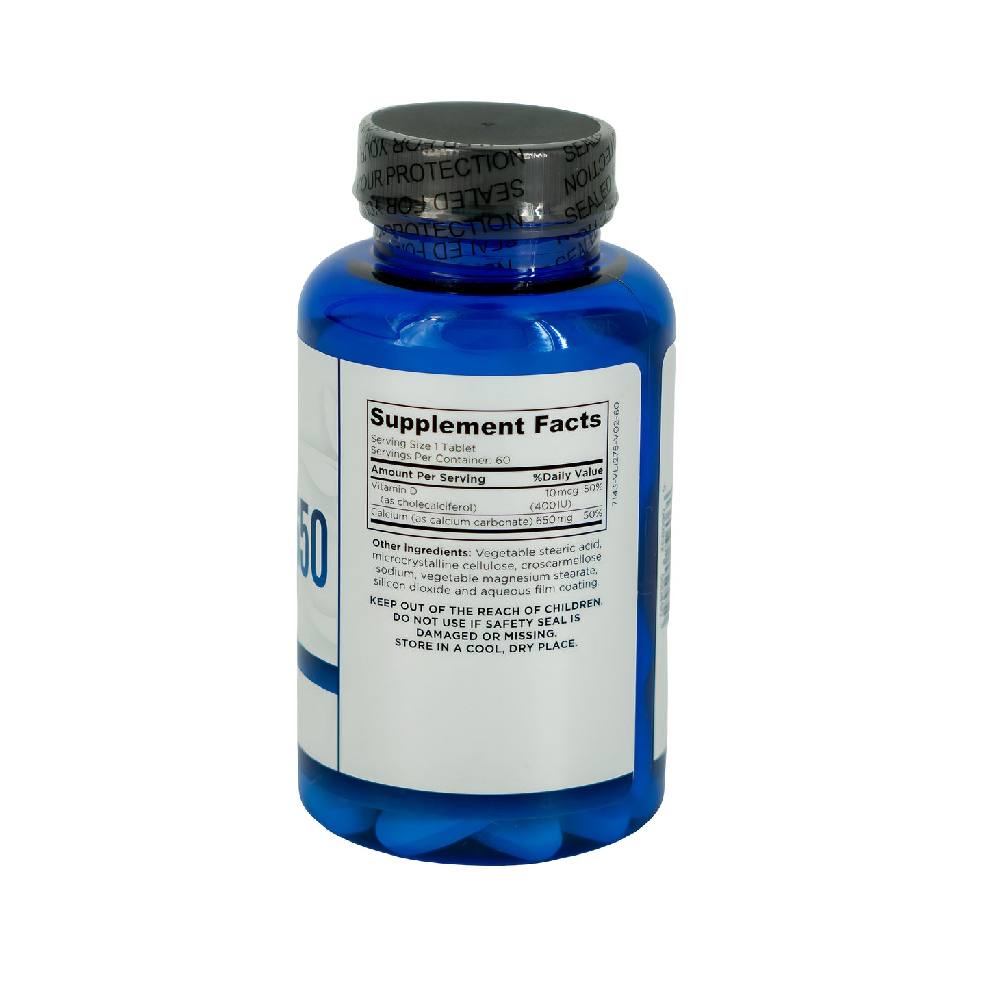 Wellness Way Calcium 650 With D 60Tab