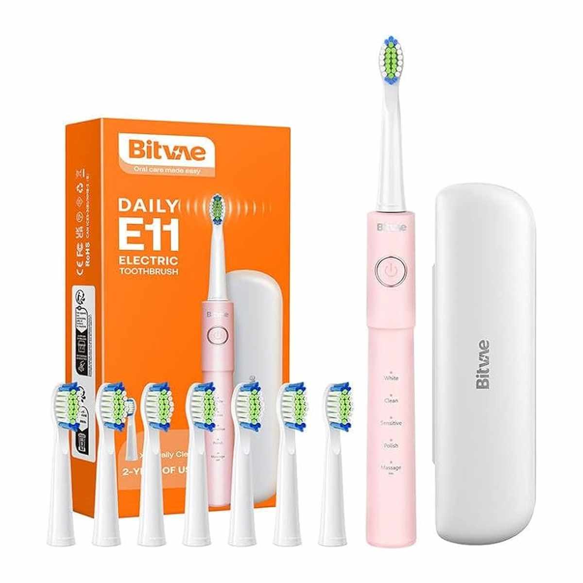 BITVAE E11 PINK ELECTRIC TB 8HEADS+H4