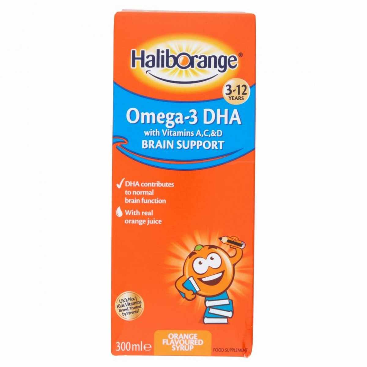 HALIBORANGE OMEGA 3 DHA 300 ML