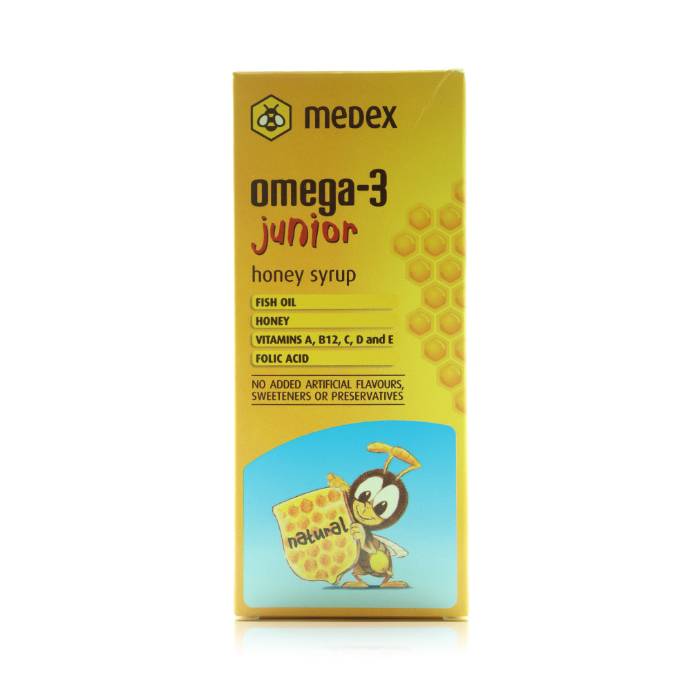 Medex Omega 3 Junior Syrup, 140 ml
