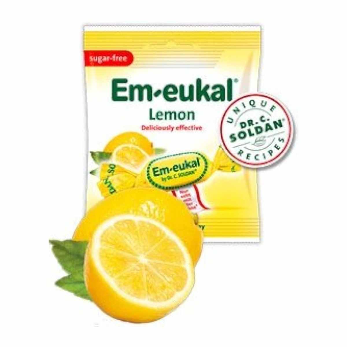 EMEUKAL LEMON SUGAR FREE BAG 50G