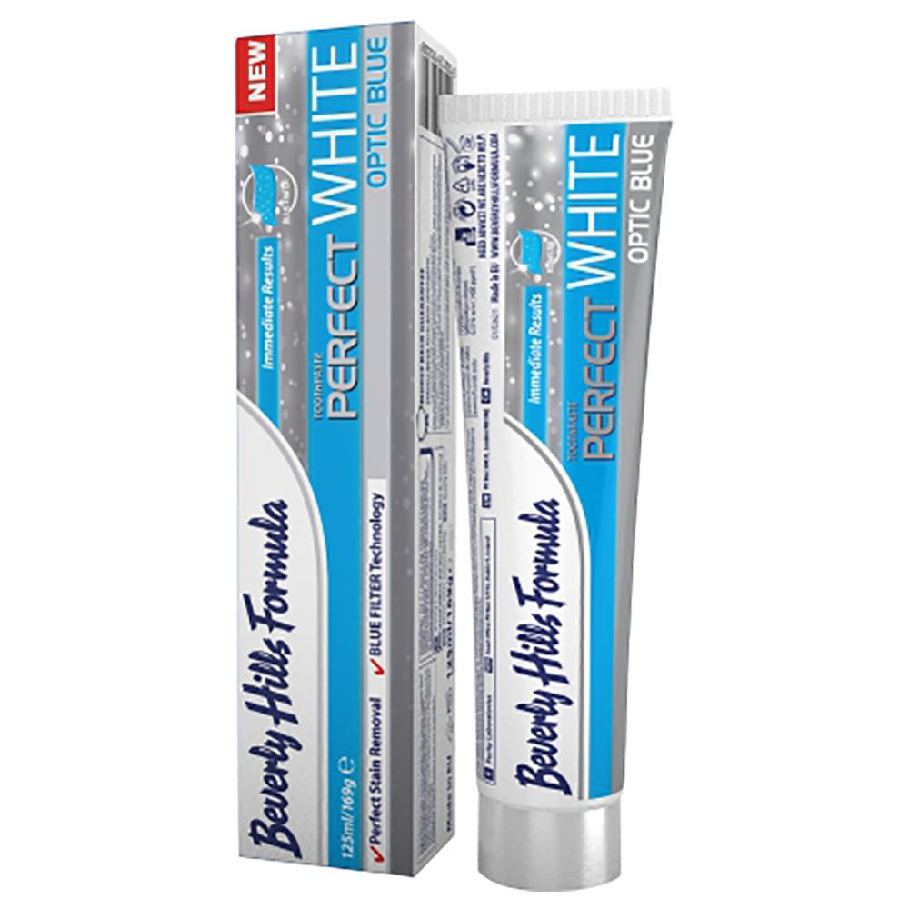Beverly Hills Formula Perfect White Opticblue Toothpaste 162.5 Gm