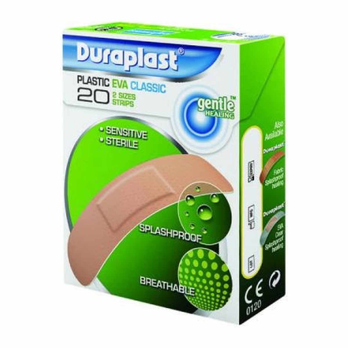 DURAPLAST CLASSIC EVA 2SIZE ASS PLASTERS 20S