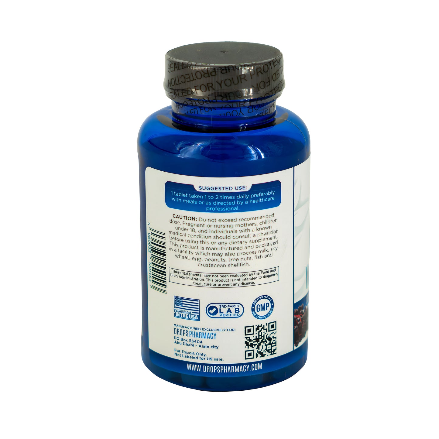 Wellness Way C-1000 W/Elderberry 60Tab