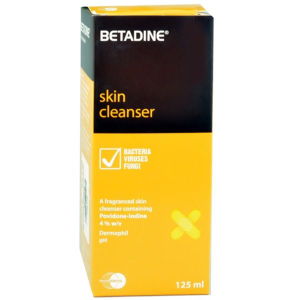 BETADINE SKIN CLEANSER 125ML