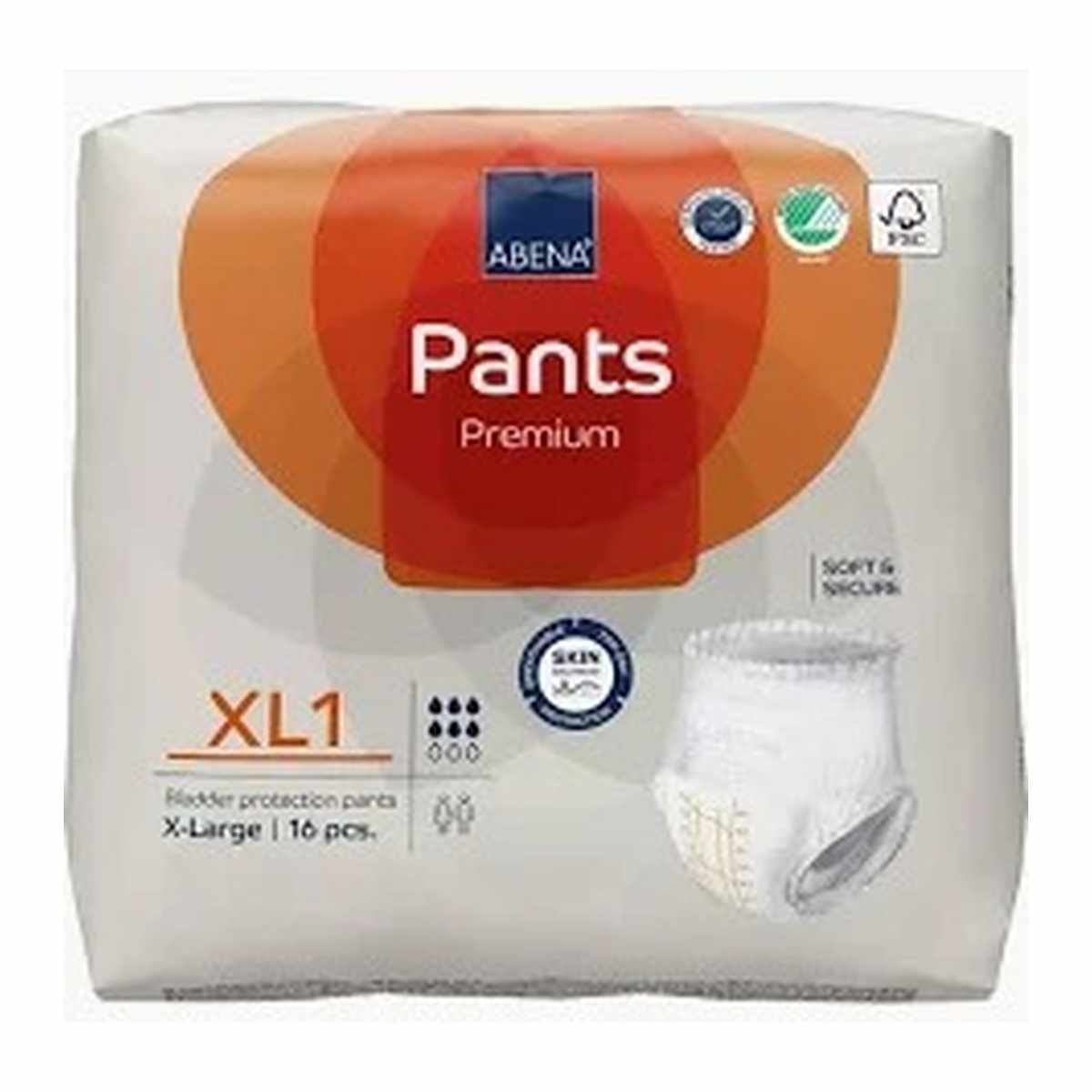 NIMED NIMECARE SIZE XL ADULT DIAPERS 16S