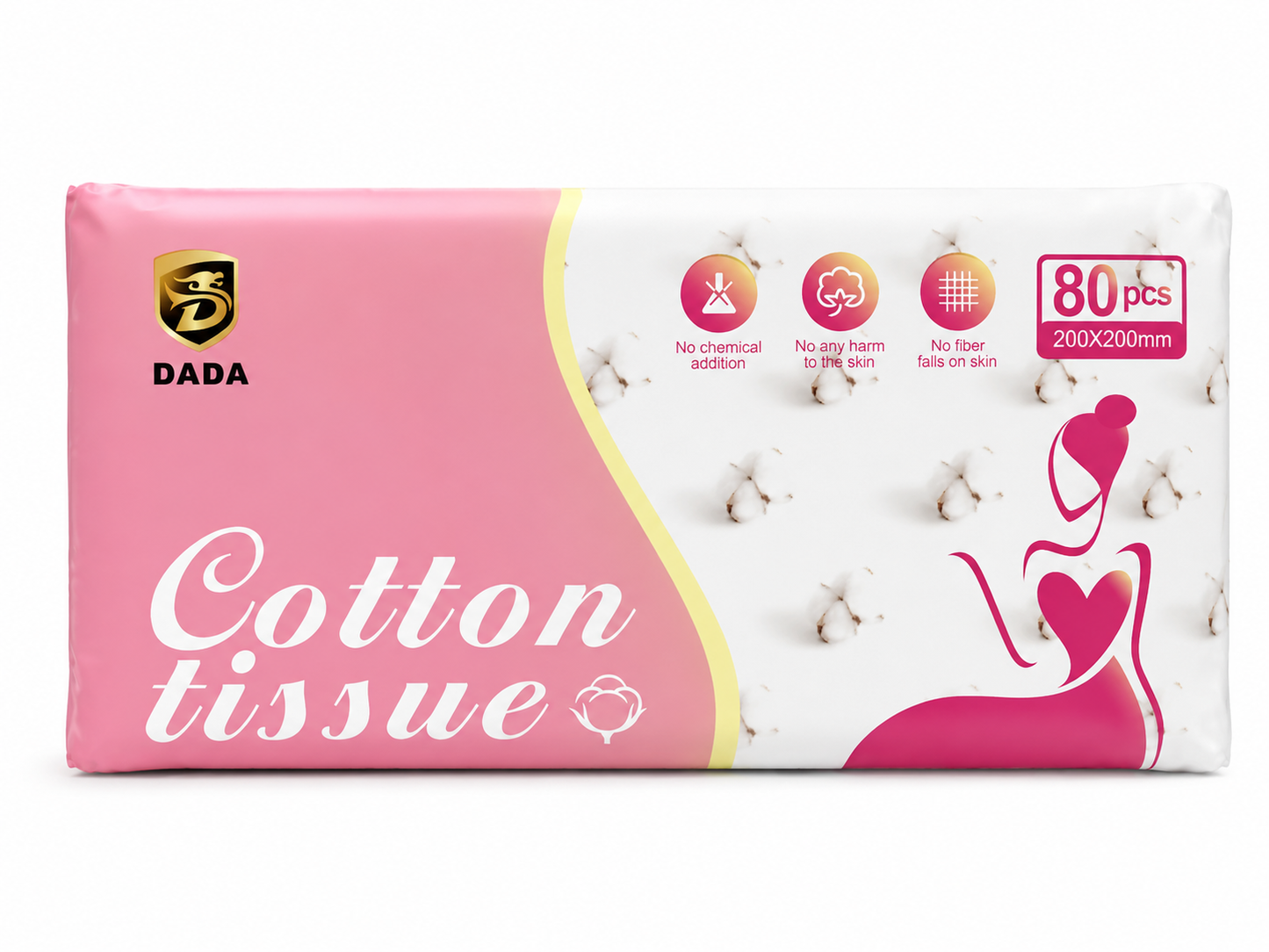 DADA WOMEN NATURAL COTTON TISSUE 80S