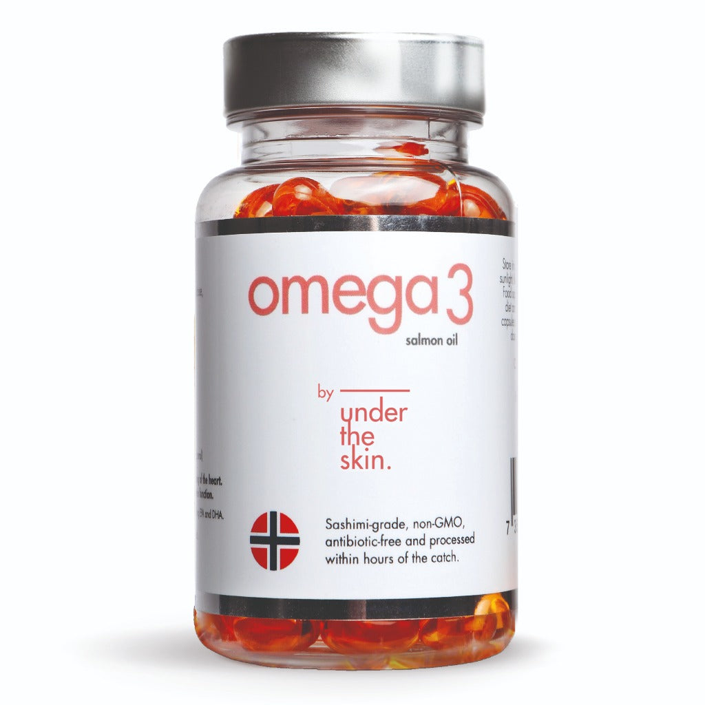 UNDER THE SKIN OMEGA3 NORWEGIAN SALMON OIL CAP 90