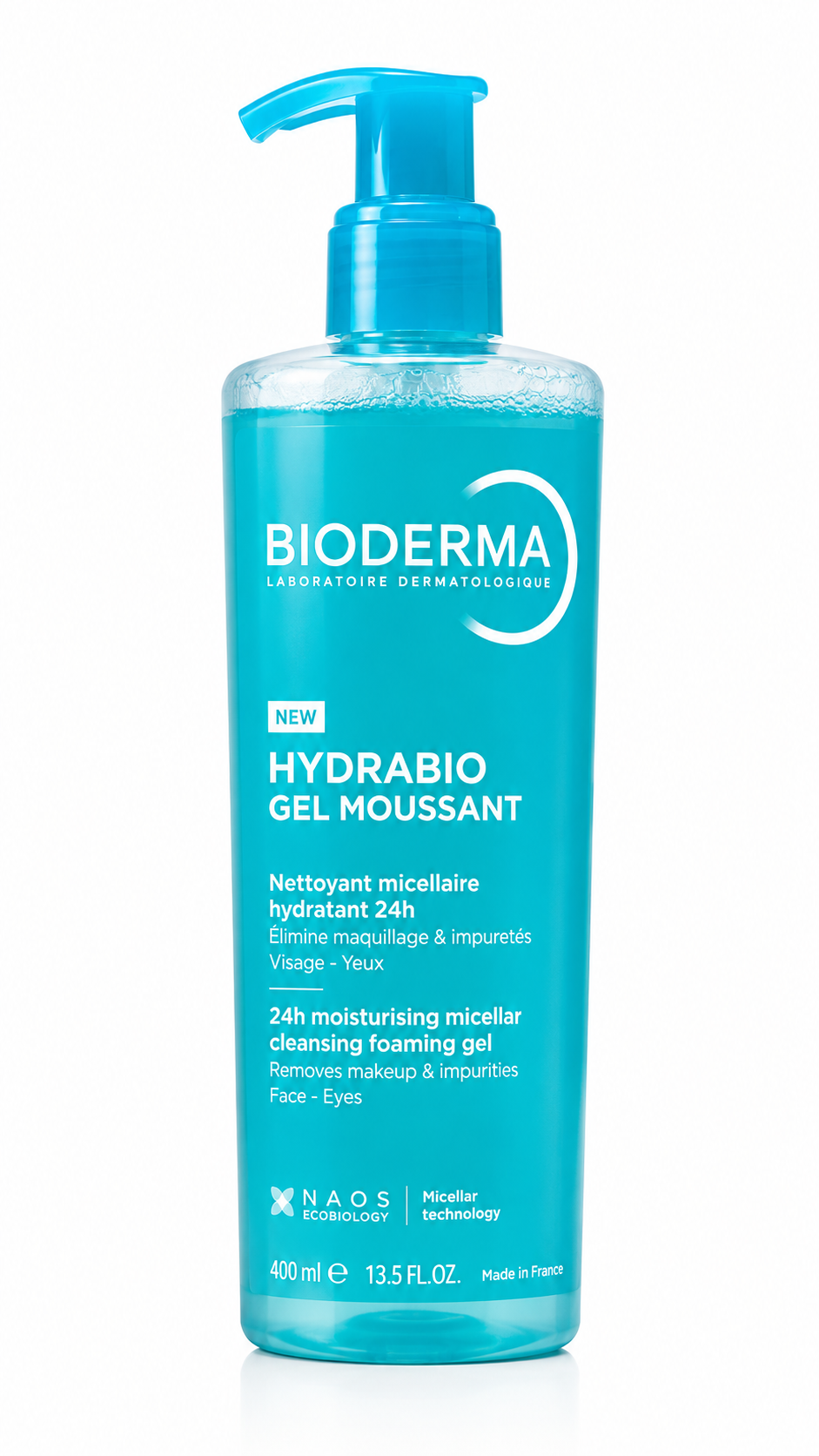 BDR 4390 HYDRABIO GEL MOUSSANT 400ML