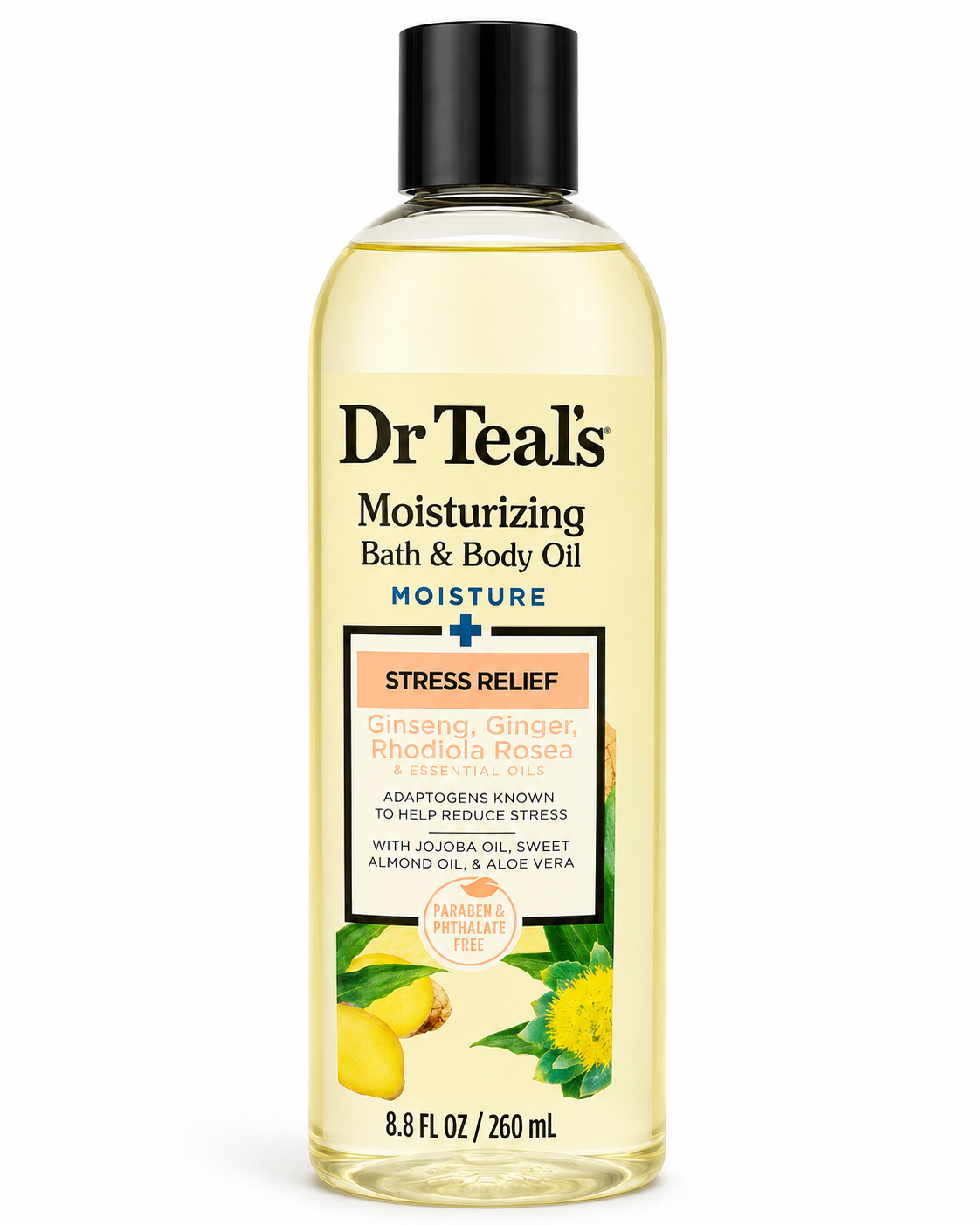 DR TEALS 4915 BATH & BODY OIL STRESS RELIEF
