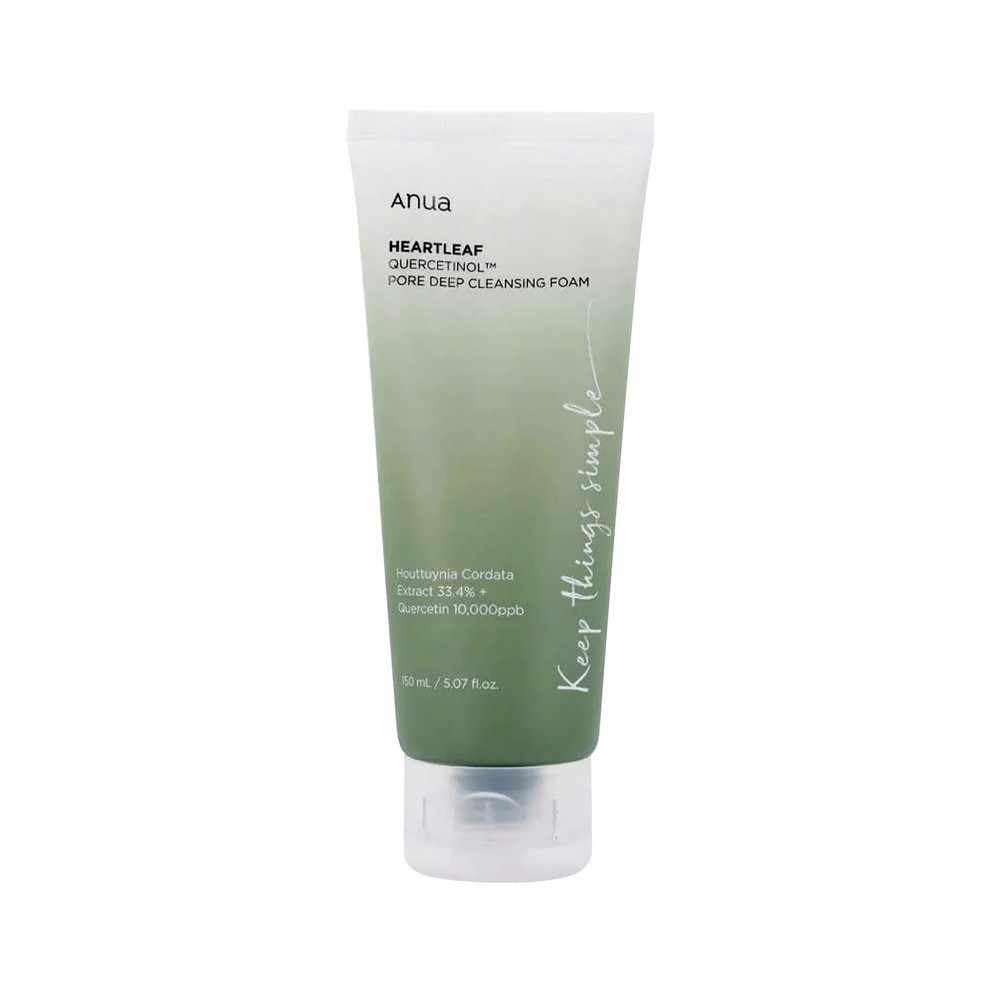 ANUA HEARTLEAF+BHA QUERCETINOL PORE CLN FOAM 150ML