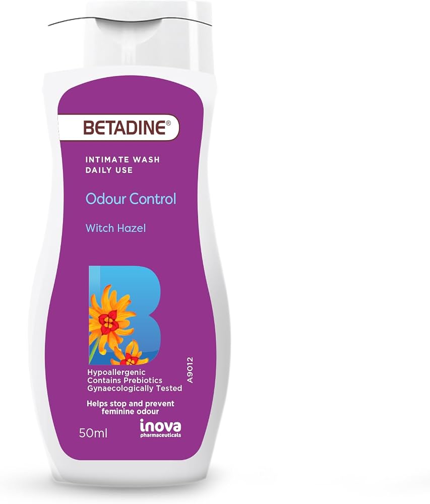 BETADINE INTIMATE WASH ODOUR CONTROL WITCH HAZEL 50ML