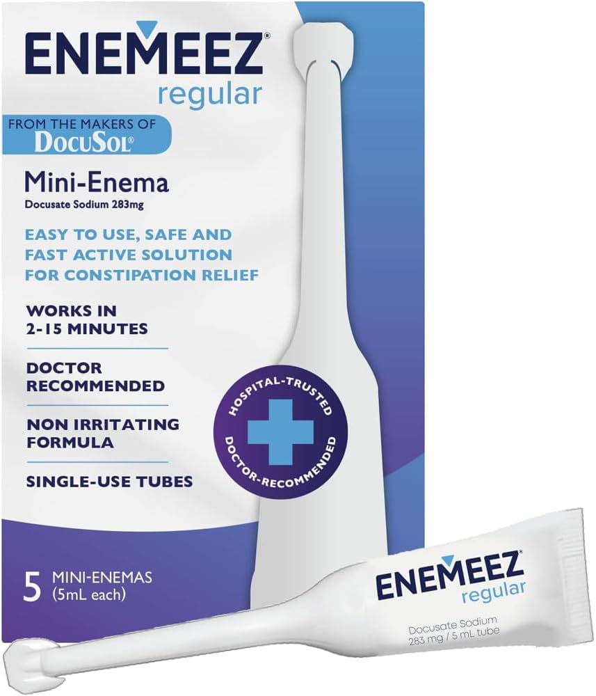 ENEMEEZ ADULTS MINI ENEMA 283MG/5ML 5S