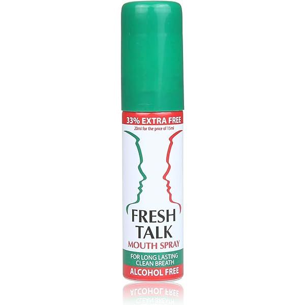 Fresh Menthol & Strawberry Extract Mouth Spray, 20ml
