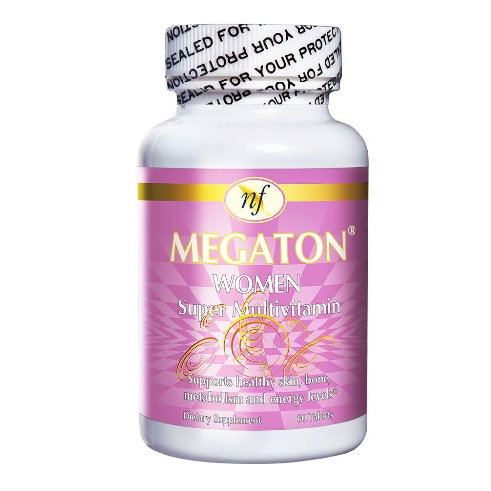 Natural Fervor Megaton Women Super Multivitamin Tablets 60 Pieces