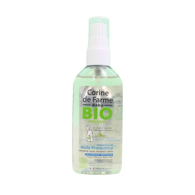 CDF 2014 BABY BIO ORGANIC UNSCENTED PROTECTIVE HAIR&BODY OIL 100ML