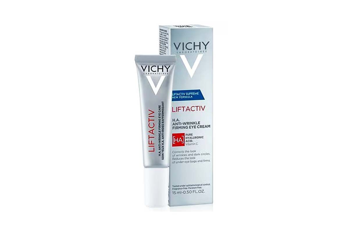 Vichy Liftactiv H.A Anti Wrinkle Firming Eye Cream for Dark Circles, 15ml