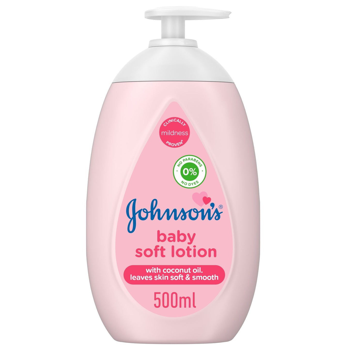 JOHNSONS BABY SOFT LOTION 500ML