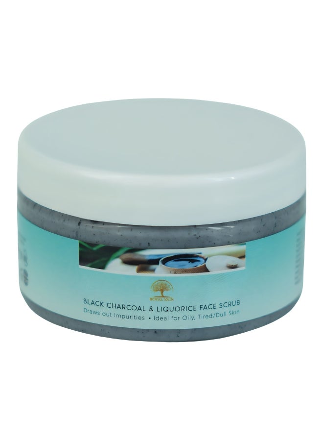 R-S BLACK CHARCOAL&LIQUORICE FACE SCRUB 100ML