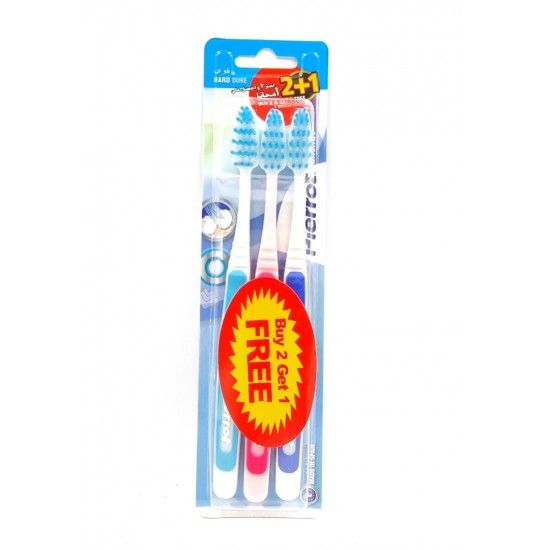 Pierrot Energy Toothbrush, Hard, 2+1