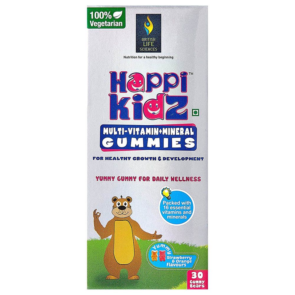 Happi Kidz Multivit plus Mineral Gummies, 60 Pieces