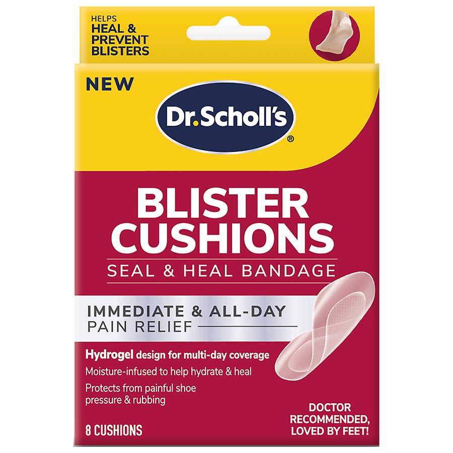 Dr. Scholl's Blister Treatment Cushions with Duragel, 6 Count
