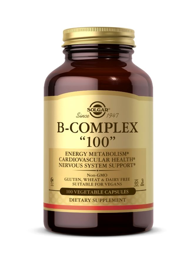 SOLGAR B COMPLEX 100 VEGICAPS 100'S