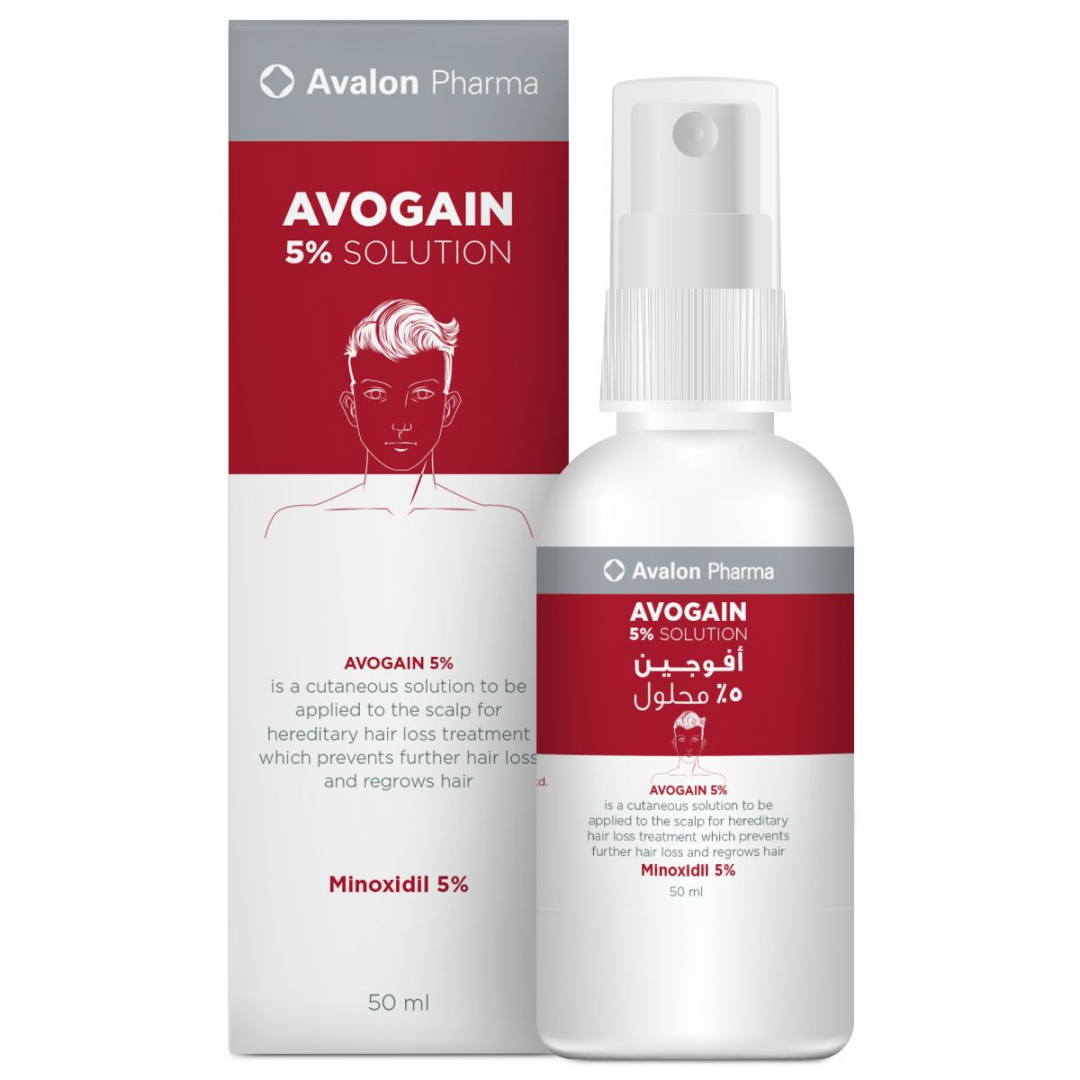 Avalon Avogain 5% Hair Solution, 50ml