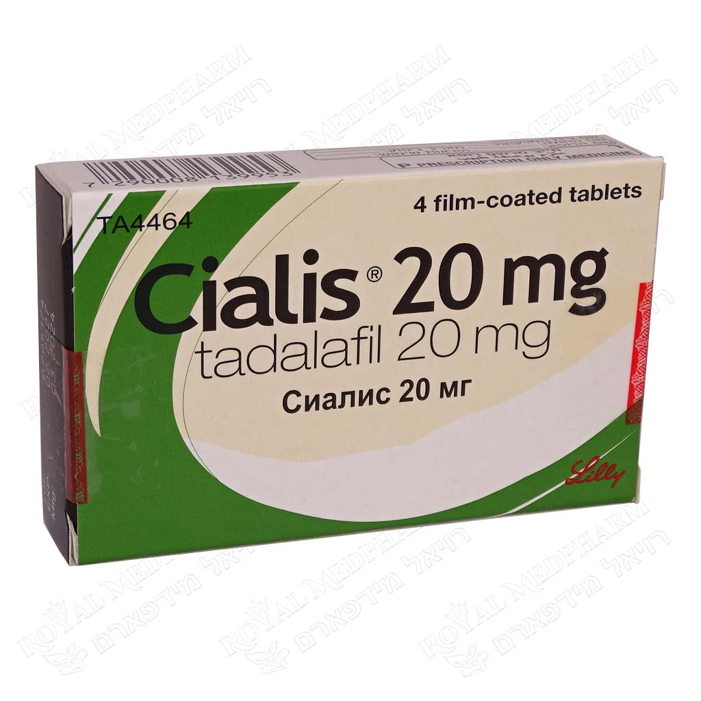 CIALIS 20MG TAB 4S