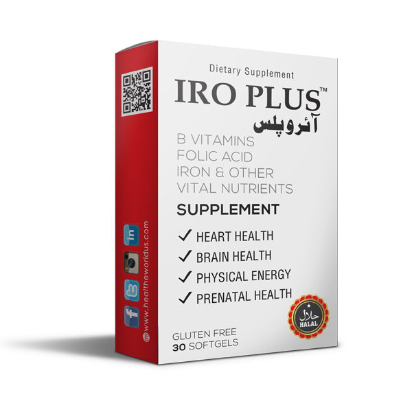 IRO Plus Dietary Nutrition & Supplements, 30 Tablets