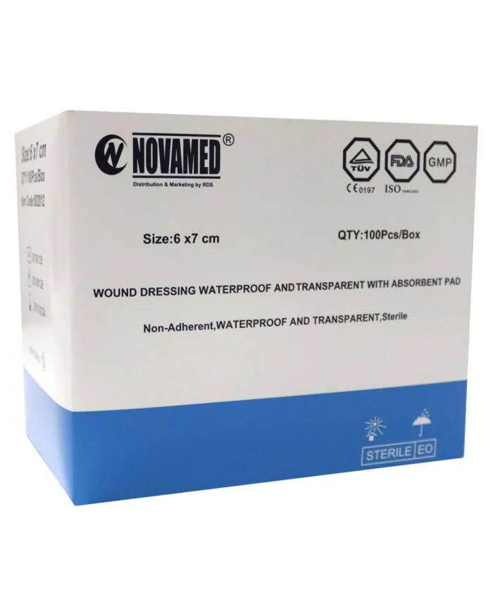 NOVAMED WATER PROOF PLASTER 6X7CM
