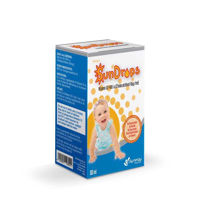 SUNDROPS D3 DROPS VITAMIN 50ML