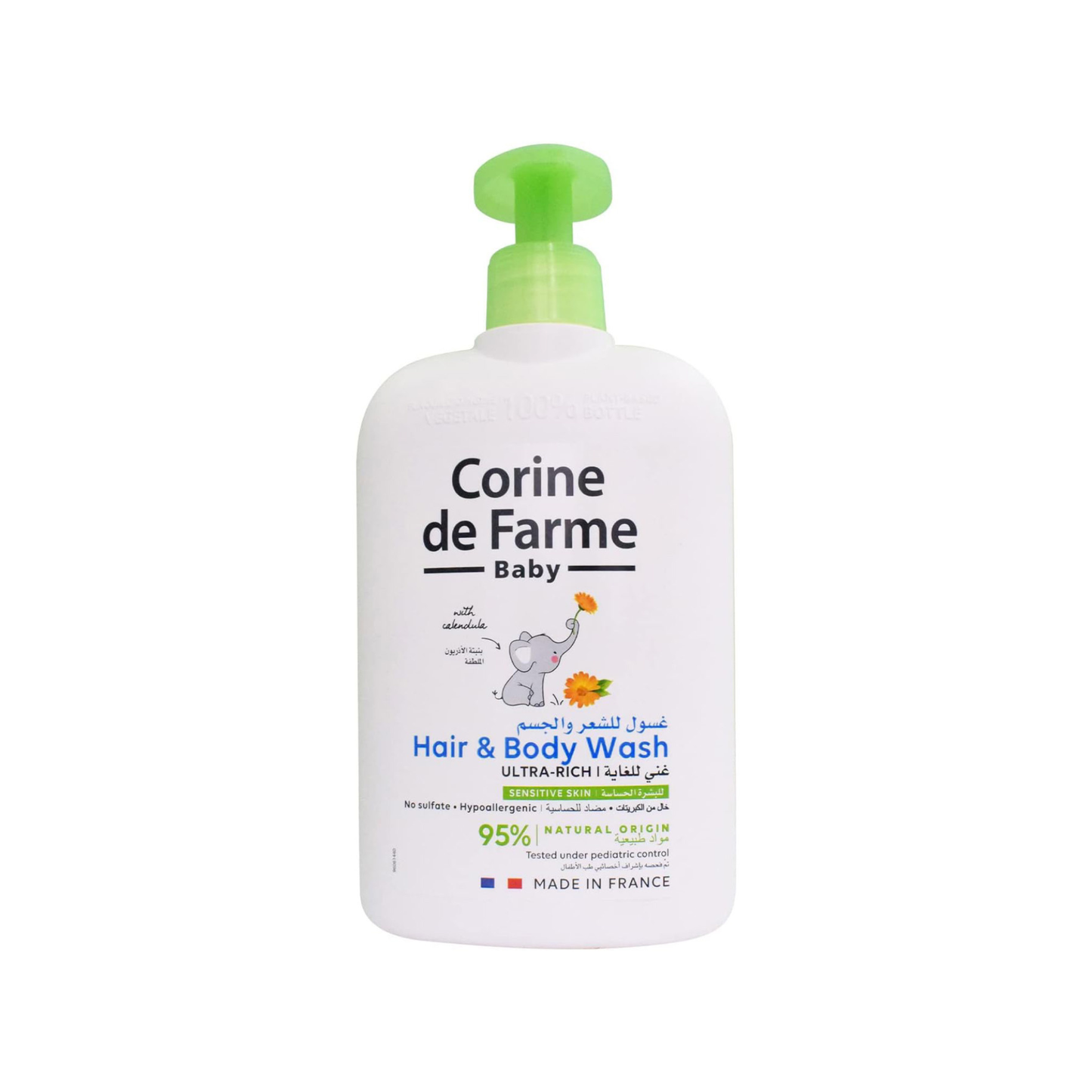 CDF 9865 BABY HAIR & BODY WASH SULFATE FREE 500ML