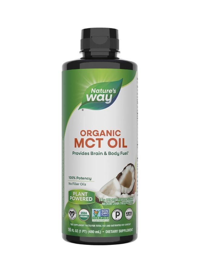 NATURE'S WAY 100% ORG MCT OIL 473ML