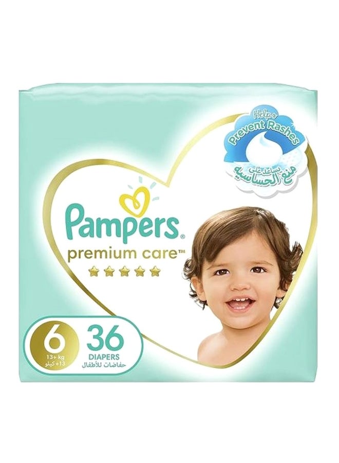 PAMPERS PREMIUM NO # 6 36'S