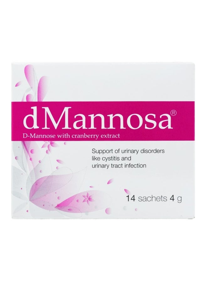 D MANNOSA CRANBERRY 4G SACHET 14S