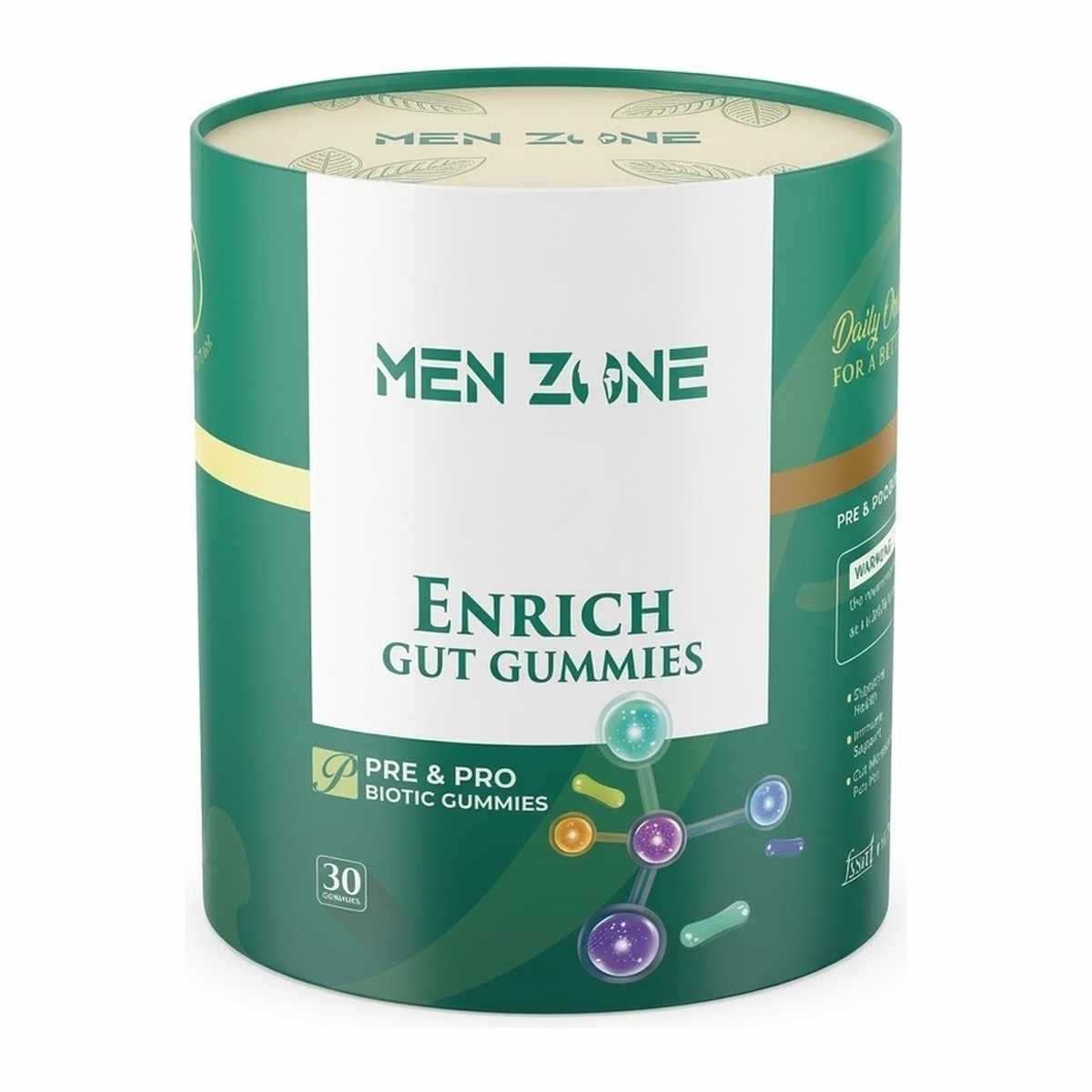 ENRICH MEN ZONE GUT GUMMIES 30S