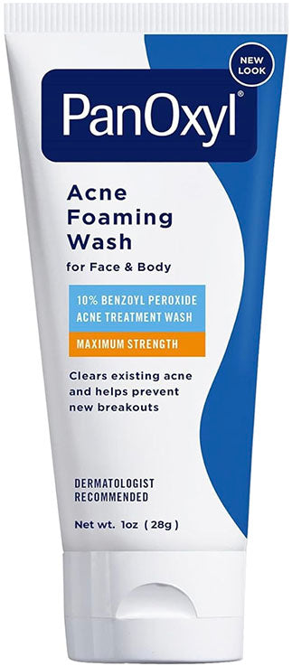 PANOXYL 10% FACE&BODY FOAM WASH 28G
