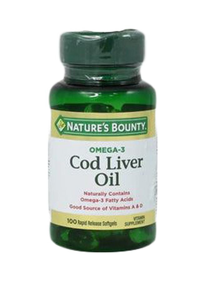 NB NORWEGIAN COD LIVER OIL 100,S