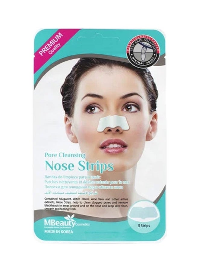 MBEAUTY PORE CLEANSING NOSE STRIPS 3S