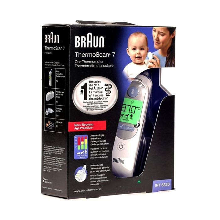 Braun Thermoscan 7 Age Precision Ear Thermometer