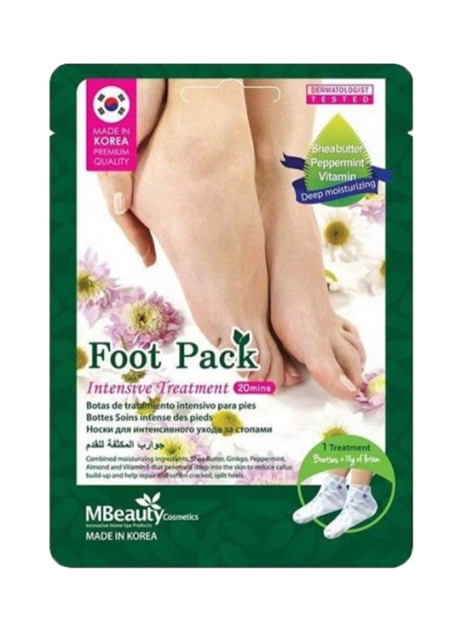MBEAUTY INTENSIVE 20MIN FOOT SOCKS PAIR